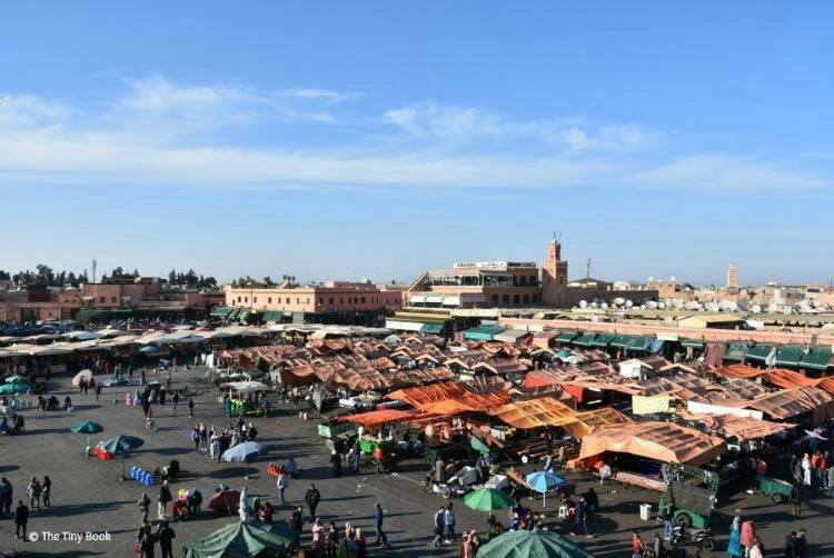 The Main Square in Marrakech