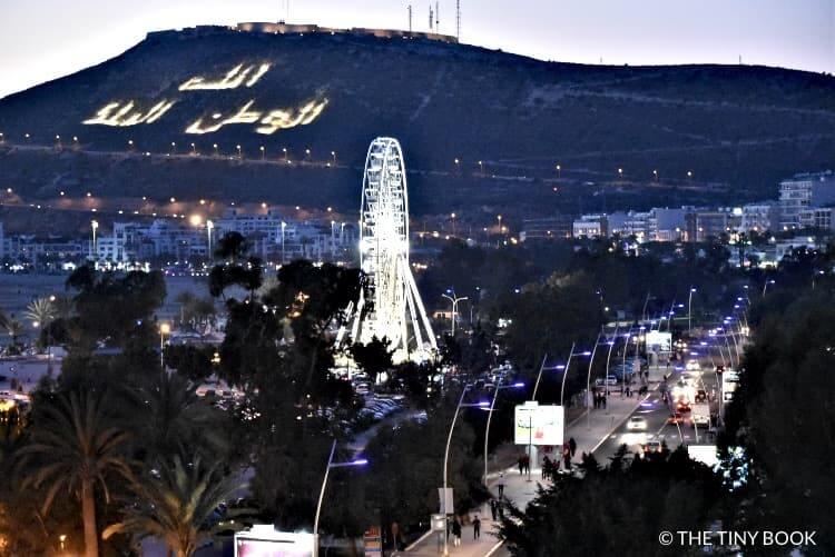 Agadir city, Morocco.