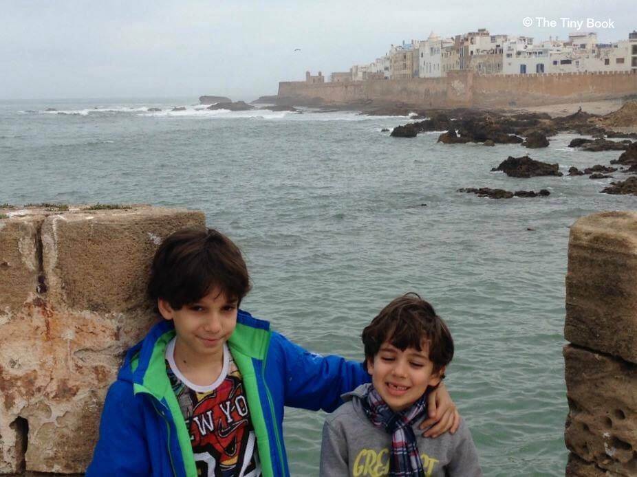 The Tiny Book in the Port of Essaouira.