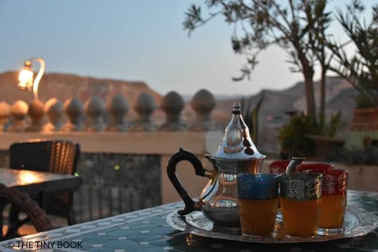 Tea from Morocco.
