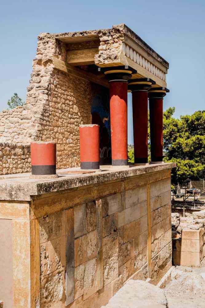 GREECE - CRETE - HERAKLION - KNOSSOS