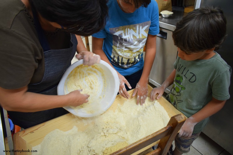 Crete: Amari Routes for Kids. A family journey through tradition in the mountain village of Thronos. Bake bread, feed goats and enjoy the Cretan lifestyle.