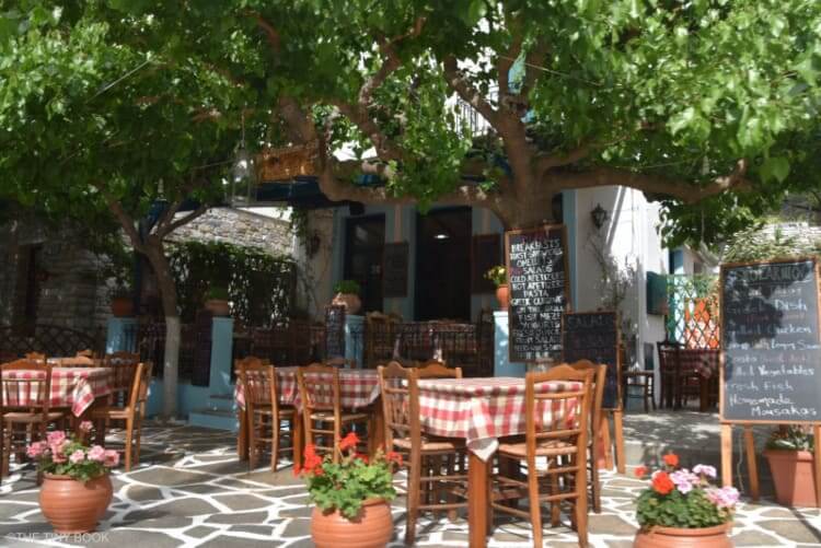 Taverna in Filoti, Naxos