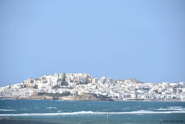 Naxos island, view