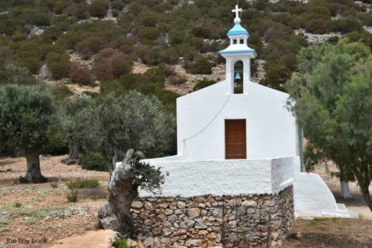 Church of Agios Konstantinos, Platis Gialos Beach. - Lipsi Island, Dodecanese