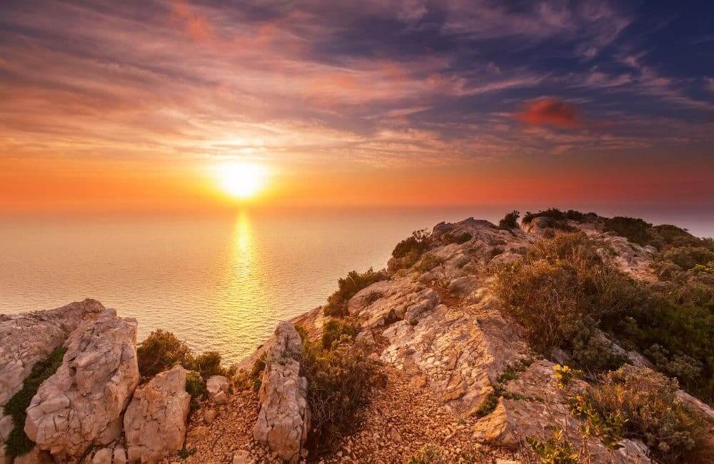GREECE - SEA - LANDSCAPE SUNSET
