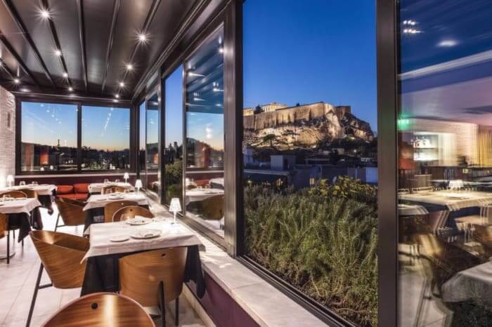 Sense Rooftop Restaurant (Capture courtesy of Margarita Nitaki, Athens Was Website).