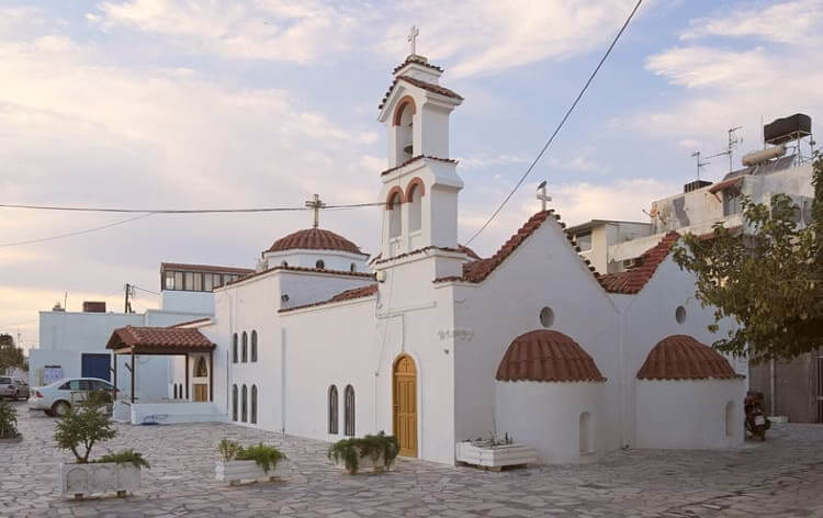 Panagia tou Kale, the oldest church in Ierapetra.