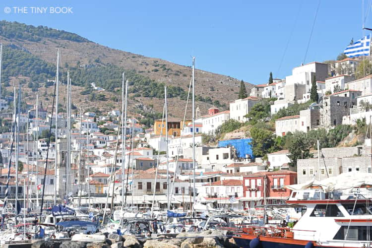 The port of Hydra.