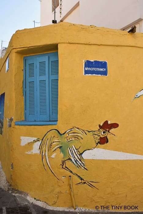 Street art Lakkos, Heraklion Crete