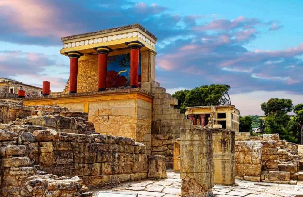 GREECE - CRETE - HERAKLION - KNOSSOS