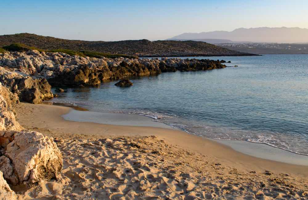 beaches in akrotiri crete