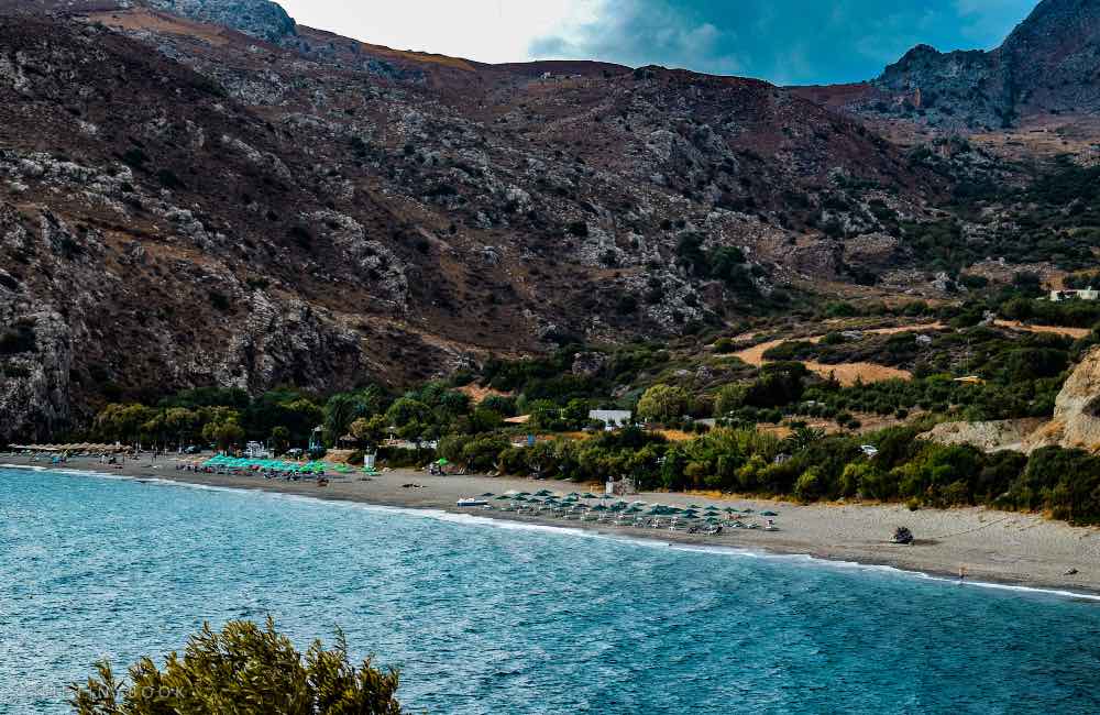 GREECE - CRETE - RETHYMNON - PLAKIAS BEACH