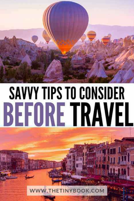 8 TIPS TO CONSIDER BEFORE YOU TRAVEL