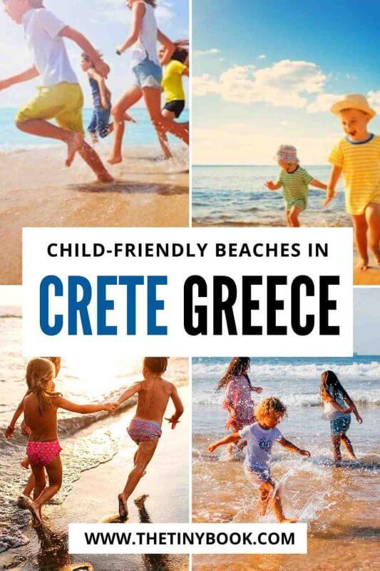 Kid-friendly beaches in Crete, Greece