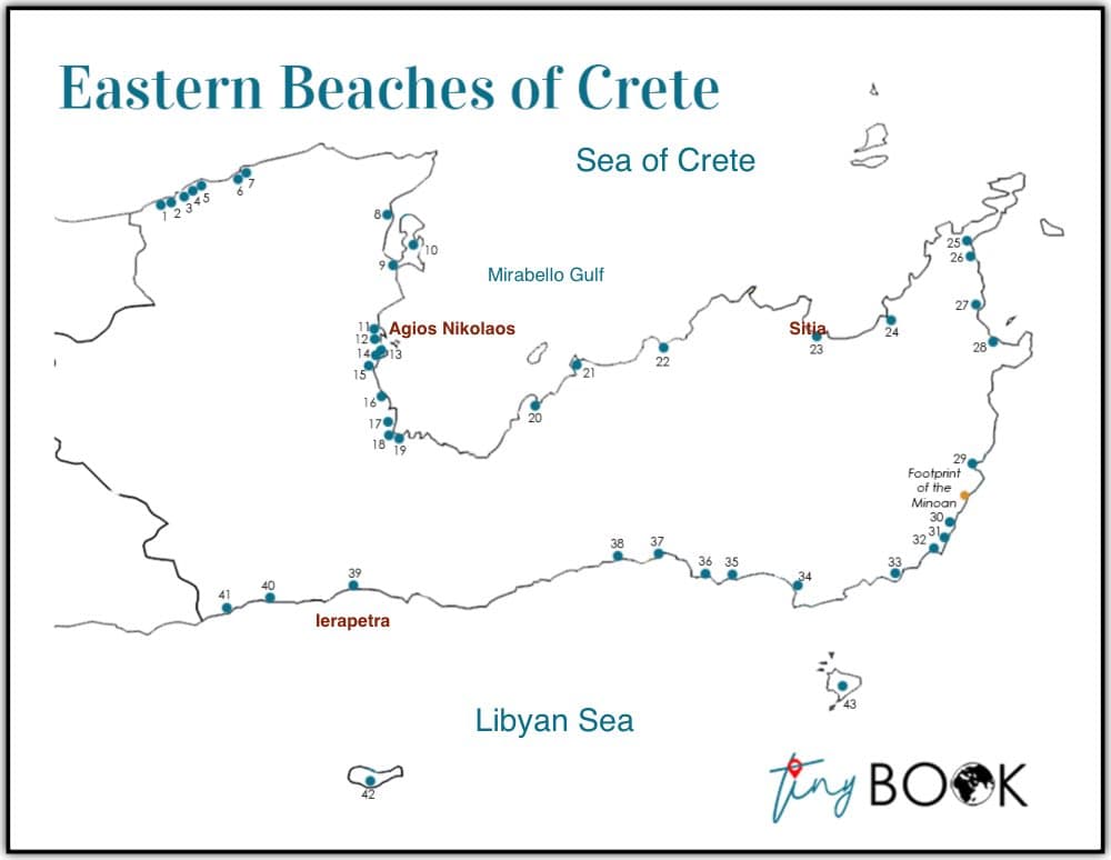Stunning Beaches in East Crete (Lasithi Region): Complete Insider's Guide 4 Beaches in East Crete Beaches in East Crete