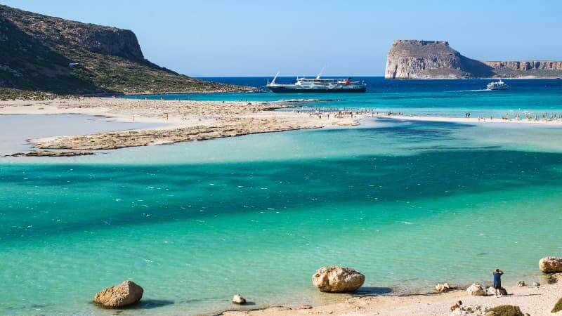 Green water, beach, extic beach
