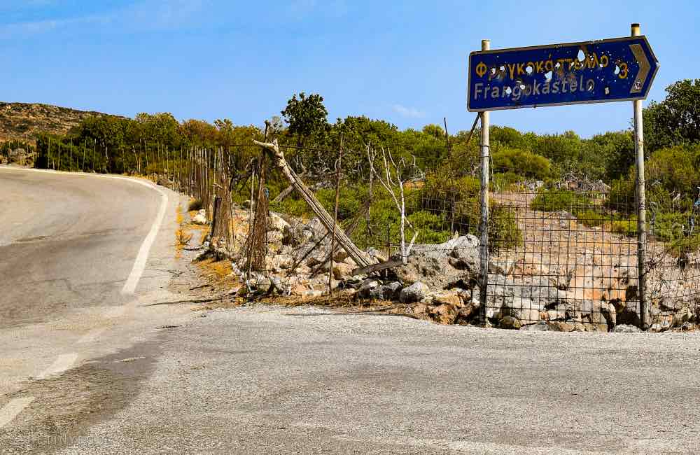 A Blooming Island: The Best Things to Do in Crete in Spring! 12 Crete in spring Signpost, road, Crete