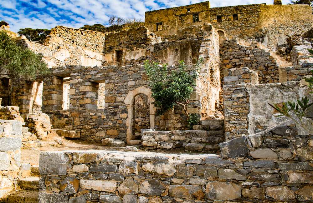 Old buildings, Crete island, Spinalonga