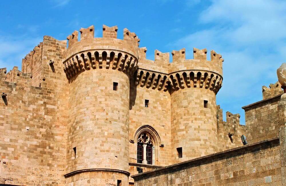 Castle, Rhodes, Greece