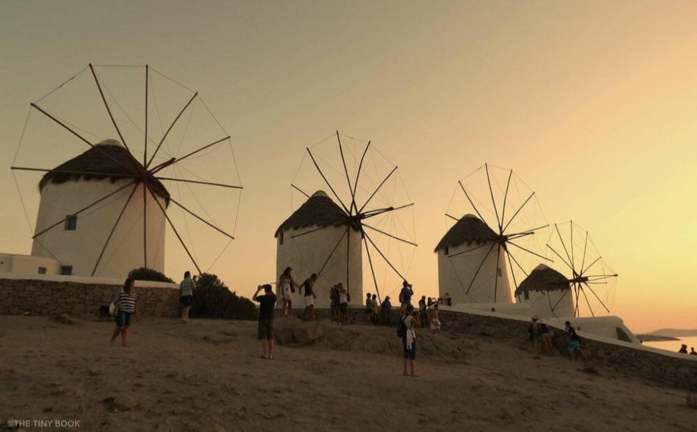 Windmills Mykonos, Greece