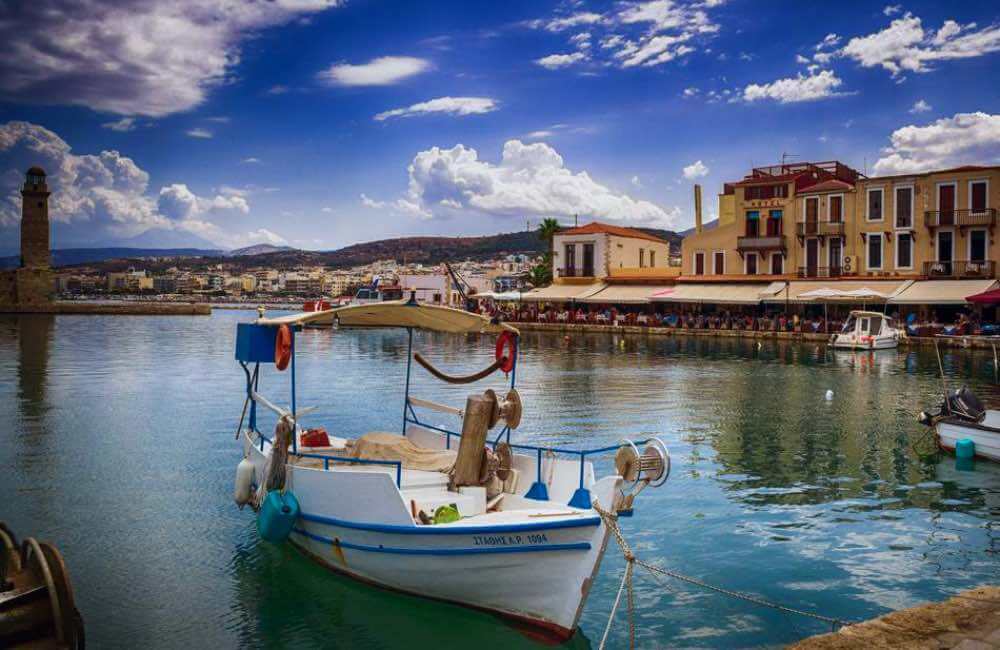 GREECE - CRETE - RETHYMNON - VENETIAN PORT