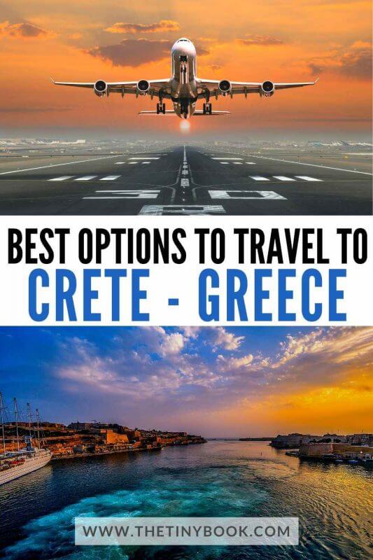 how to get to Crete