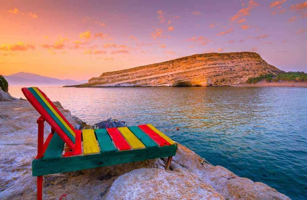 The Most Awesome Things to Do in Heraklion Town During Your Crete Vacation 24 Things to do in Heraklion GREECE-CRETE-MATALA-SUNSET-LOUNGE