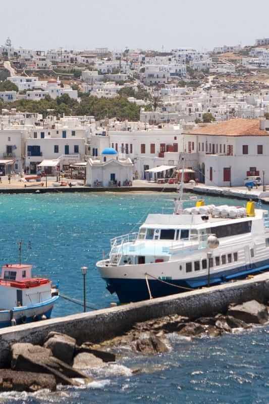 how to get to mykonos