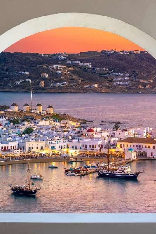 how to get to mykonos