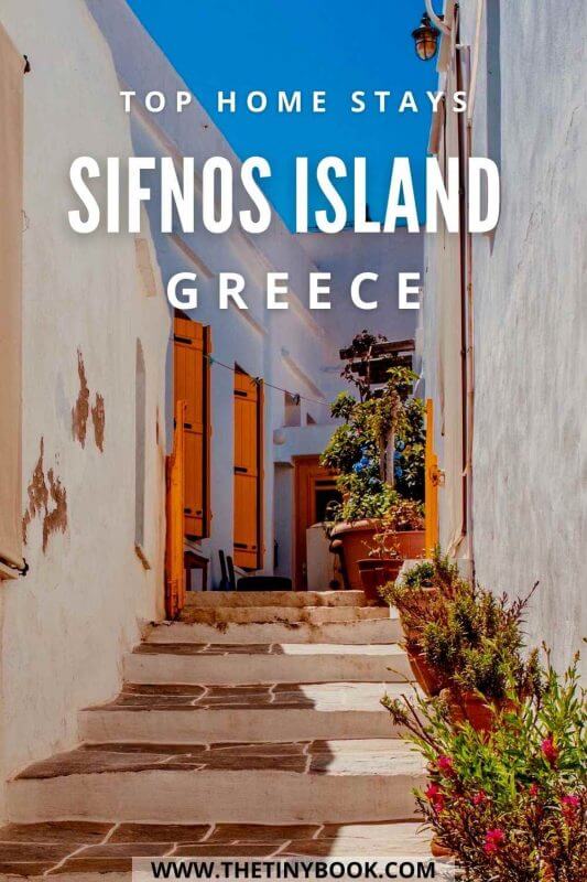 The most beautiful Vacation Homes in Sifnos, Greece