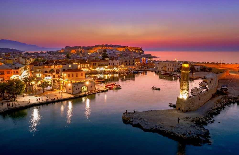 Réthymnon la nuit