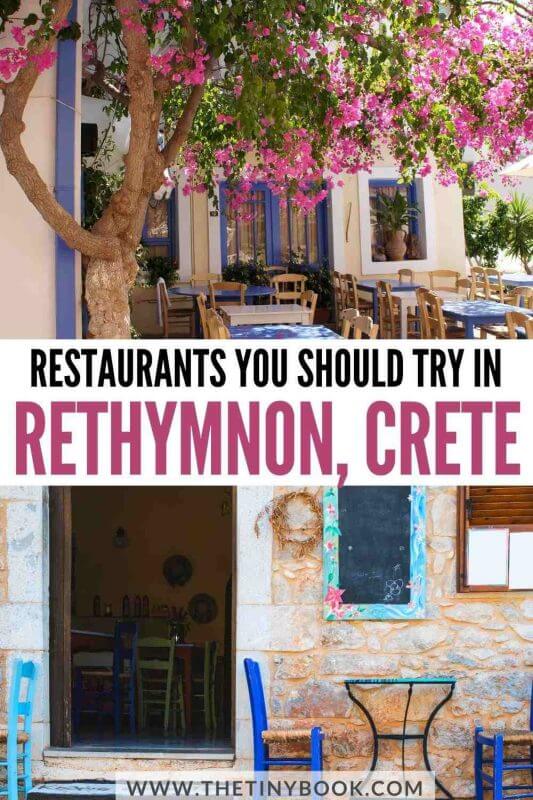 Best restaurants in Rethymnon, Crete