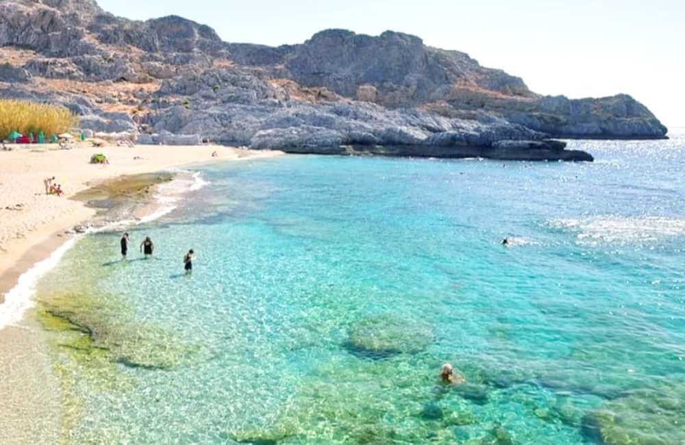 best beaches in Rethymnon