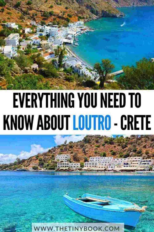 Everything you need to know about Loutro, Crete