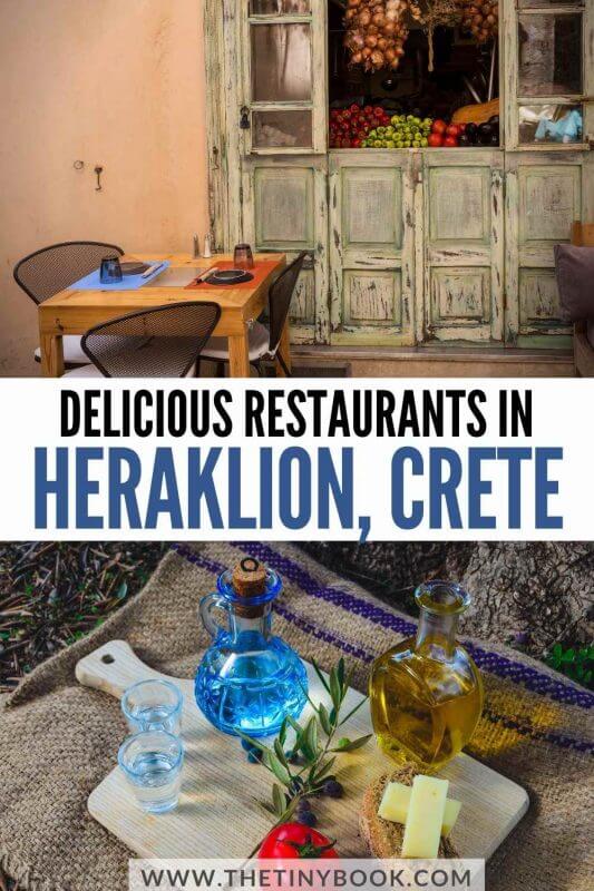 The most delicious restaurants in Heraklion, Crete