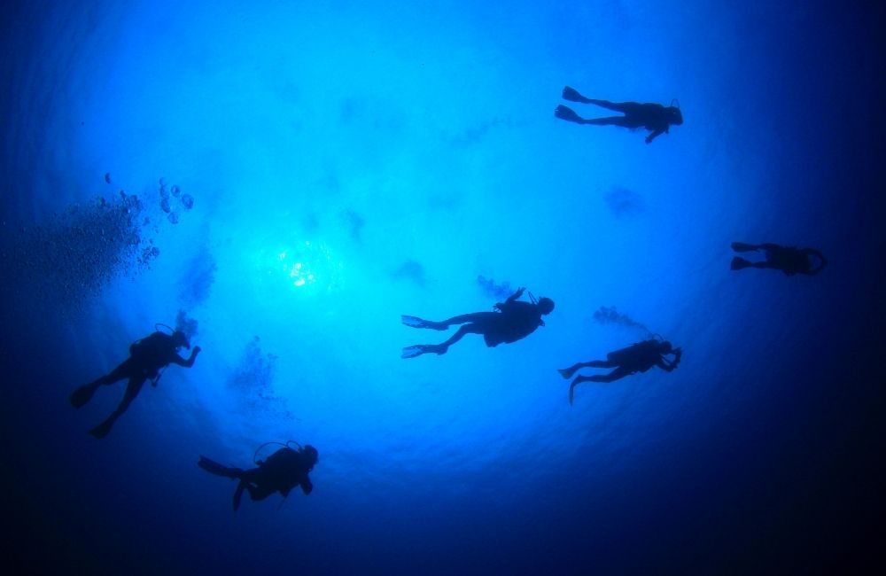 scuba diving in Crete