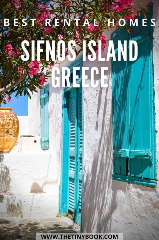 Vacation homes in Sifnos