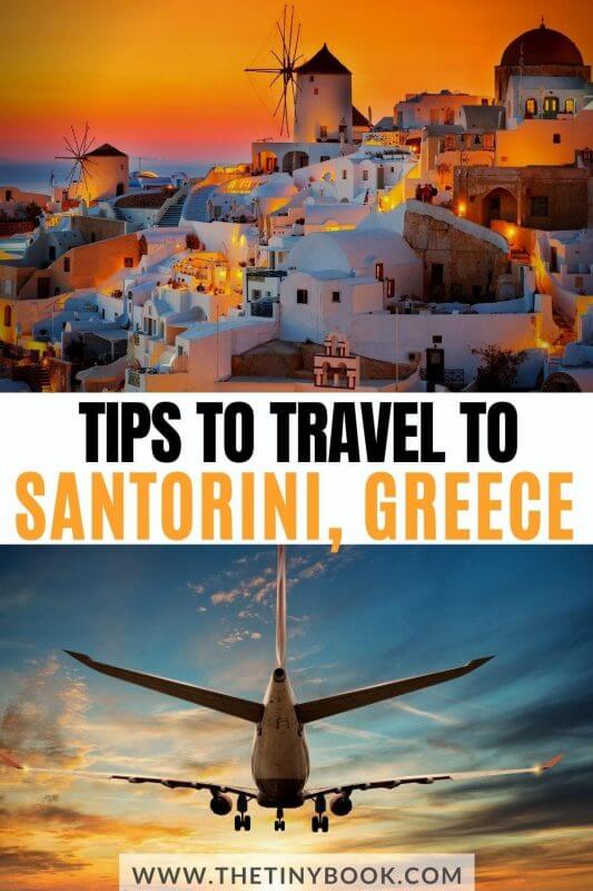 How to travel to Santorini, Greece