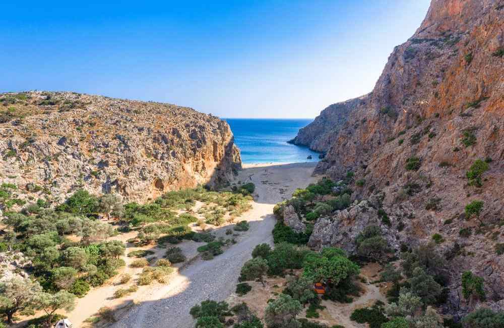 Agiofarago - gorges en Crète