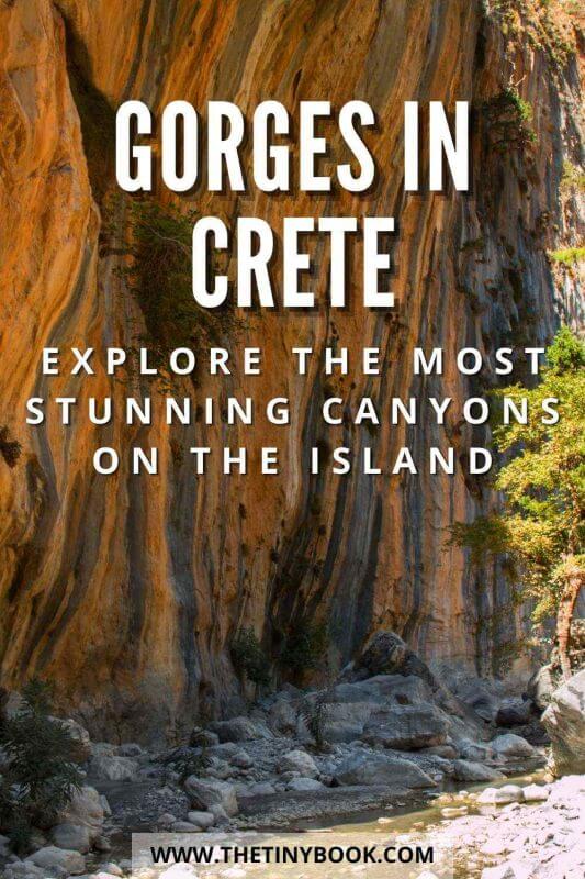 gorges in Crete