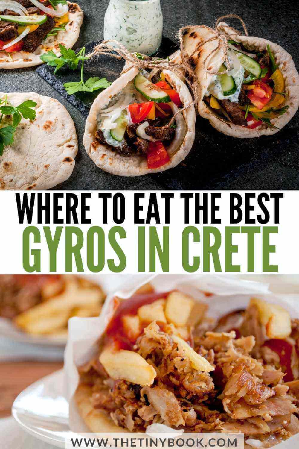 Where to Eat the Most Delicious Gyro in Crete - The Tiny Book