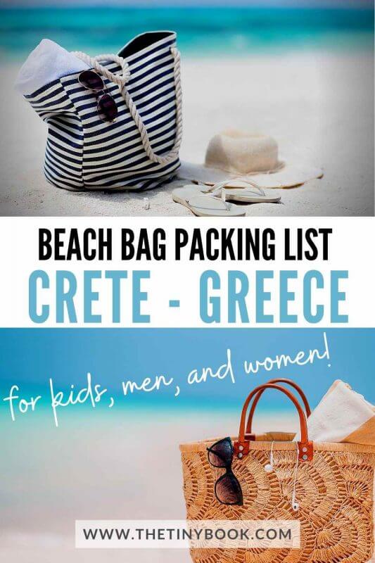 Crete Travel: What to Pack in your Beach Bag For Your Next Trip to the Island! 2 what to pack in your beach bag what to pack in your beach bag