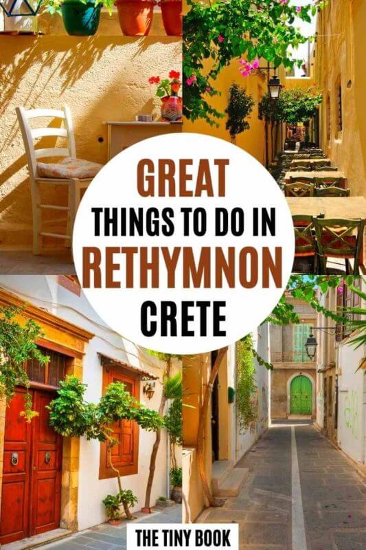 things to do in rethymnon