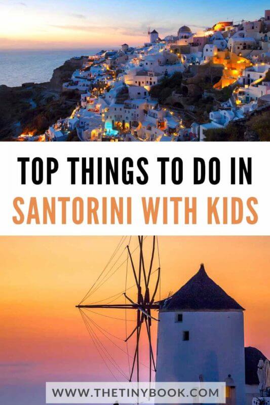 What to do in Santorini with children