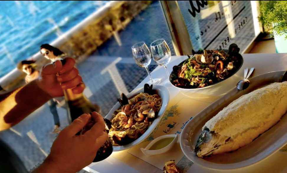 seaside restaurants in Crete