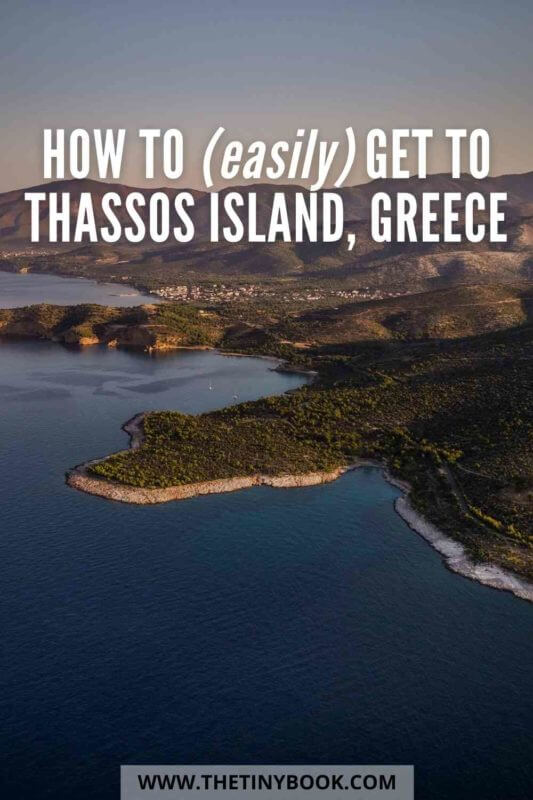 how to get to Thassos Greece