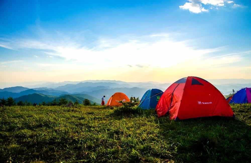 camping trip in crete