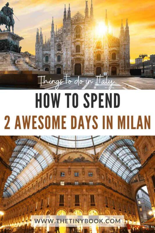 Best things to do in Milan in two days