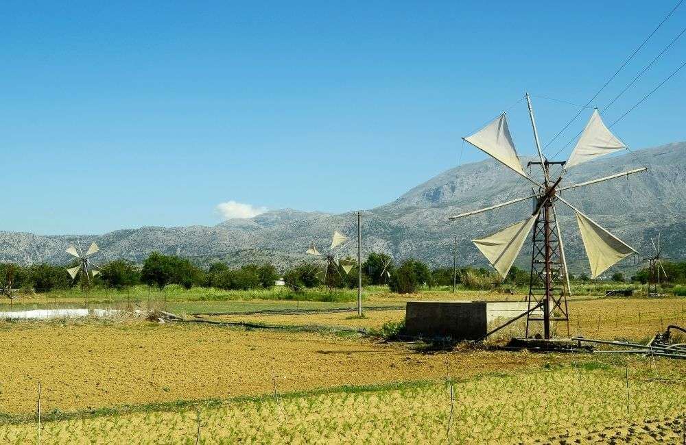 lasithi windmill - crete - day trips in lasithi and from agios nikolaos